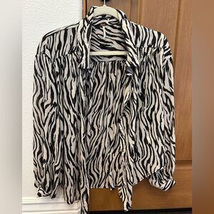 Free People Button Up